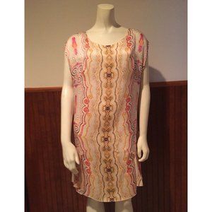 3.1 Phillip Lim Printed Silk Shift Dress - Size 6